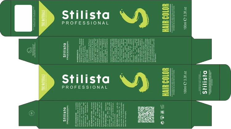 
China Hair Dye Manufacturer 100ml Professional Permanent Hair Color Dye Cream 