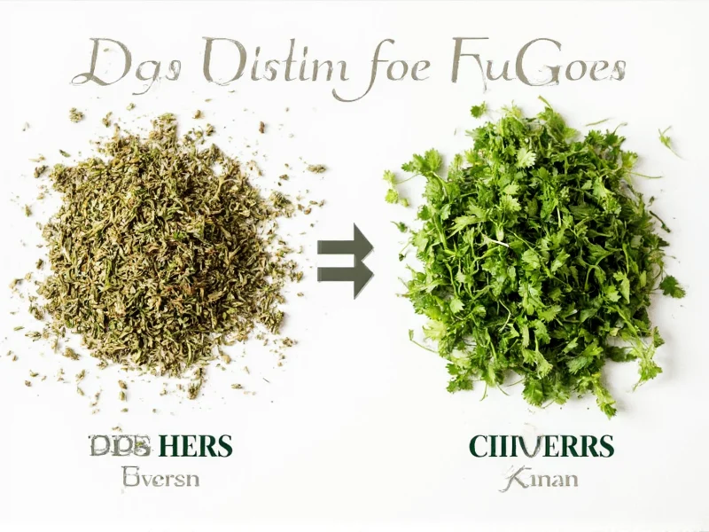 Fresh to Dry Herbs Conversion: The 1:3 Ratio Guide