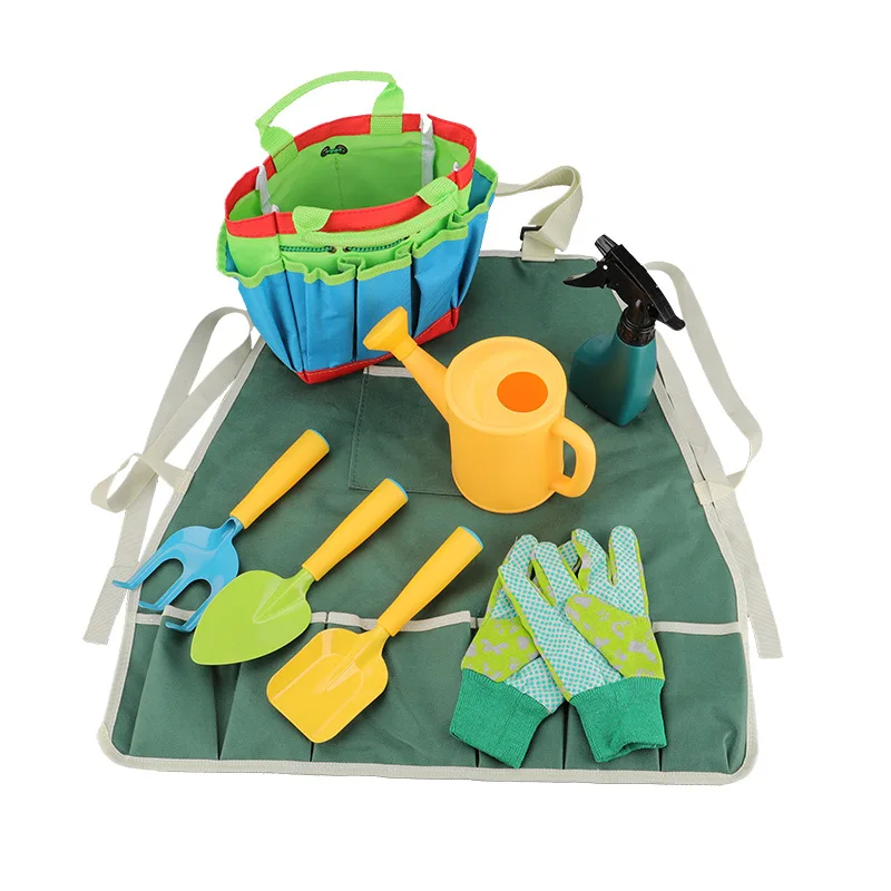 

Children Kids Gardening Mini Cute Shovel Cultivator Planting Small Hand Tools Three-piece Set Gift Kits