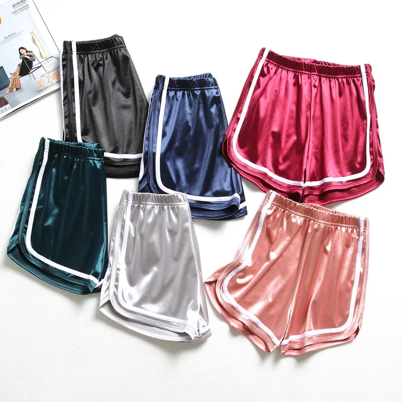

Spring And Autumn Wholesale Custom Fashion Versatile Smooth Elastic Movement Women 2022 Shorts