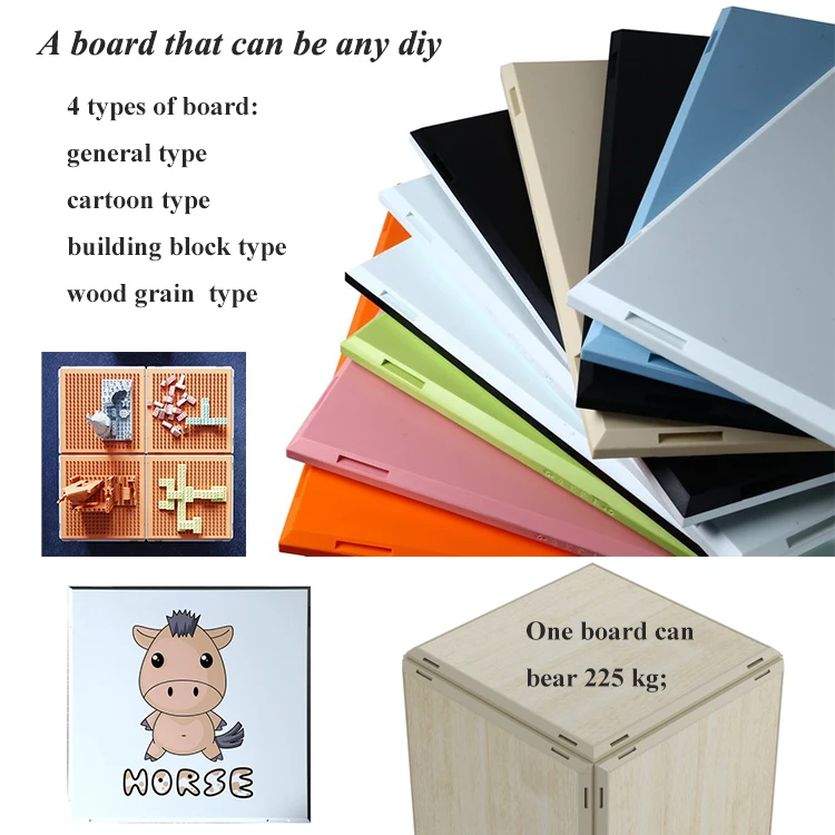 
Wholesale Furniture Plastic Diy Modular Closet Plastic Storage Cube Wardrobe Modular Closet 