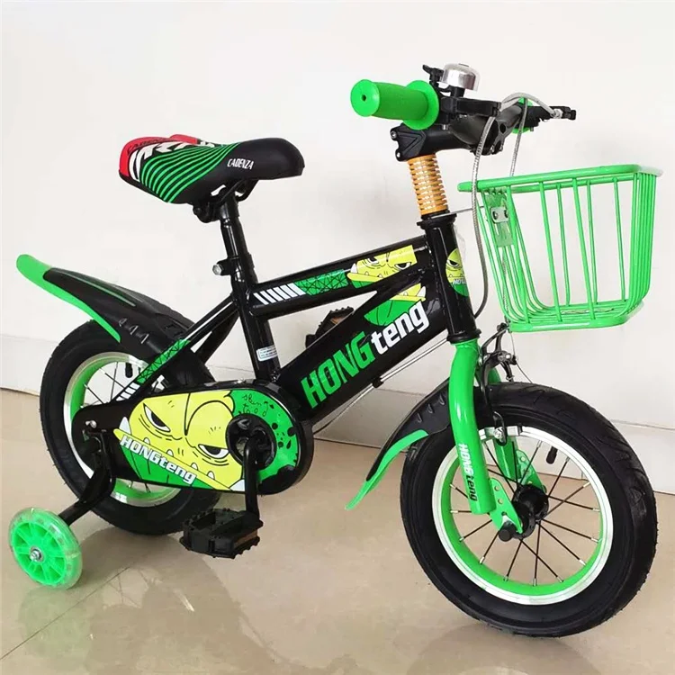 

New design customized logo kids bike with metal basket