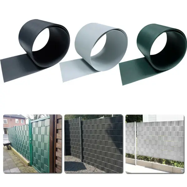 

Antil-UV 19cm*2.525m hard PVC strip screen garden fence /hart sichtschutzstreifen sichtschutz zaun garten