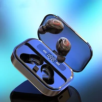 

T11 Earphone TWS 5.0 Gaming Headset IPX7 Waterproof with LED Display Smart charging box Wireless 9D Stereo Headphones