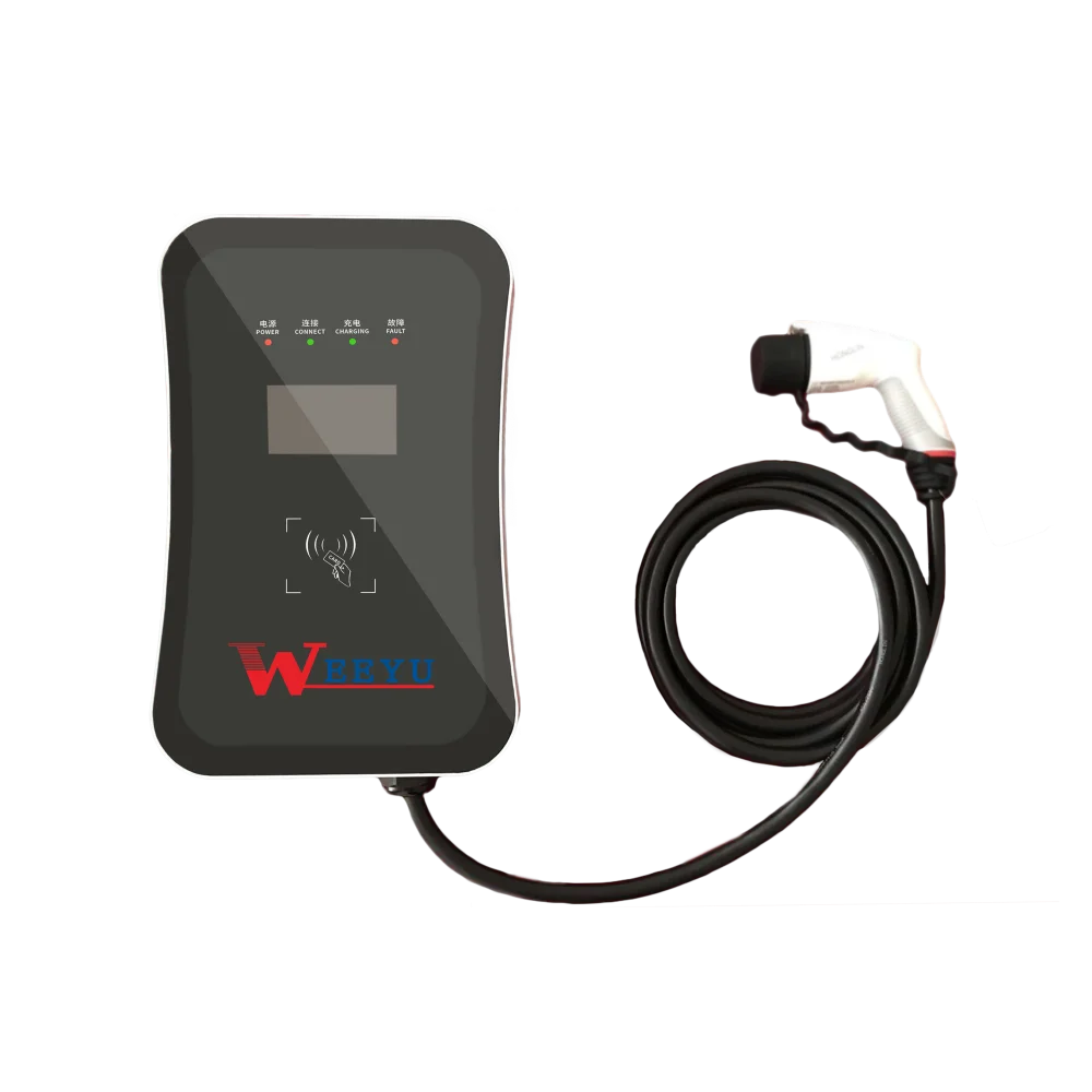 

WEEYU OEM ODM OCPP EV Fast Charger 32a type 2 wallbox for Electric Car Charging Station IEC 62196