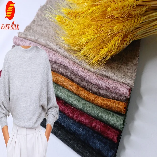 

Latest cheap TR brushed polyester rayon hacci knitted fabric