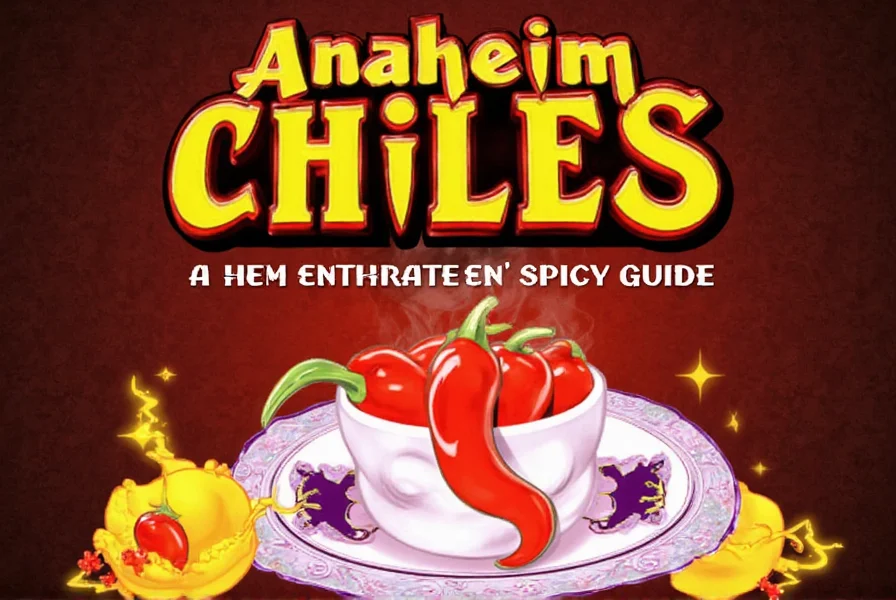 Anaheim Chilies in a Kitchen