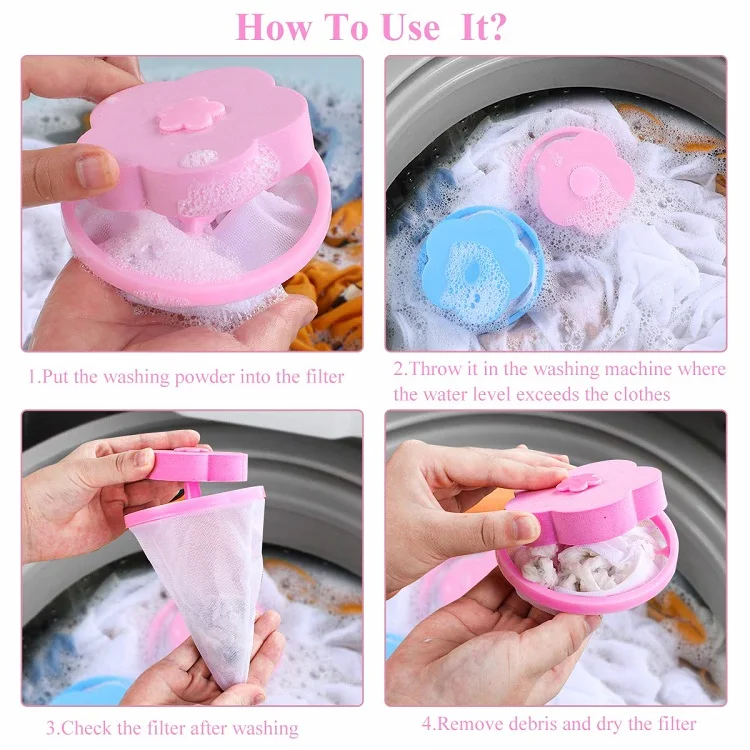 
Portable Washer Plush Net Pouch filter Reusable Washing Machine Floating Lint Mesh Bag Washing Machine Hair Filter Net Pouch 