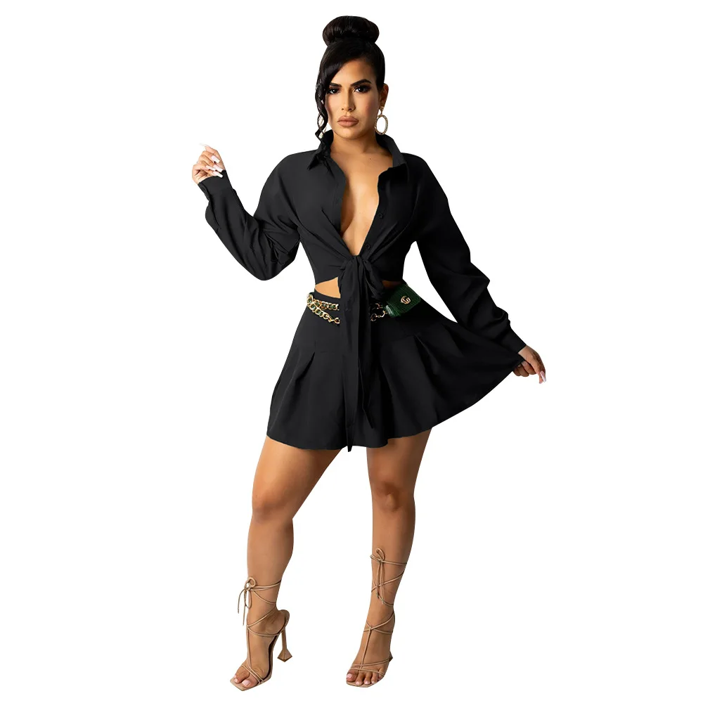 

Stacked Womens Skirts Casual Women Office Skirt Sets Two Piece Skirt Set