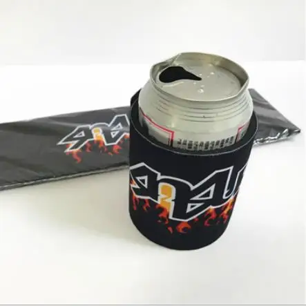 

Custom 5mm Neoprene Slap Wrap Can Cooler, Customized color acceptable