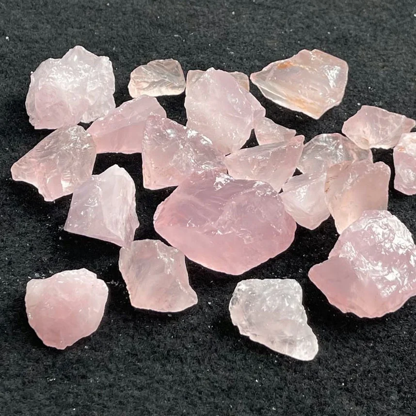 Beautiful 100% Rough Natural Healing Stones Raw Rose Quartz Crystal Rough Stone Wholesale