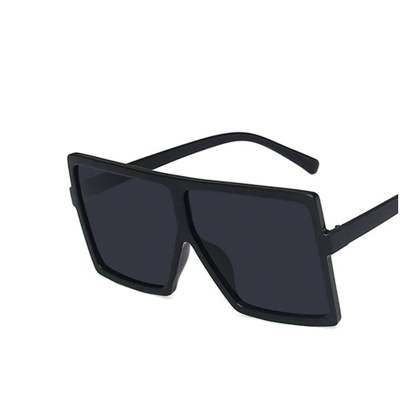 

JHeyewear plastic big frame oversized hot selling colorful custom fashion trendy women men sun glasses shades sunglasses 2020