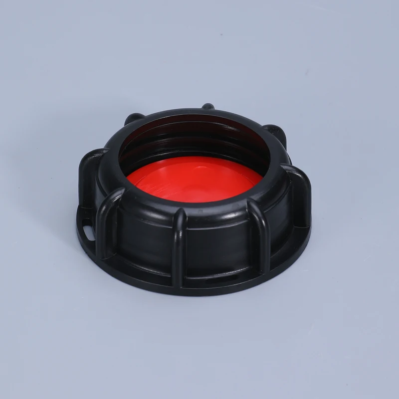 

60mm Coarse Thread IBC Ton Barrel Cover Cap With Gasket Removable Water Tank Valve Dust Lid