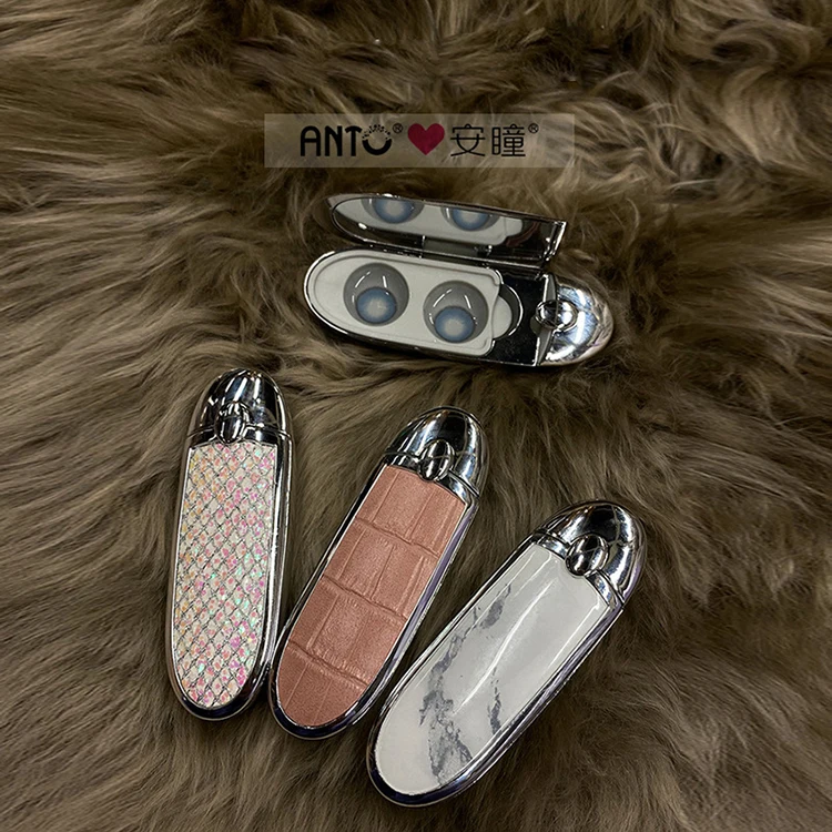 

High Quality Fashion Custom Lipstick Travel Kit Luxury Cute Contact Lens Case
