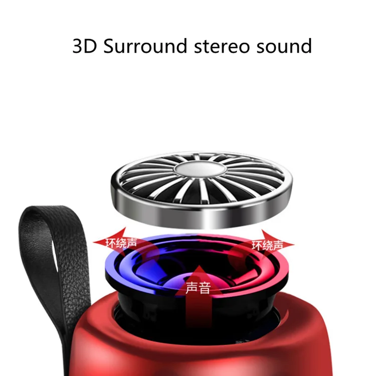 TWS Smart 3D stereo Wireless Bluetooth Speaker Mini Waterproof Subwoofer Phone Card Outdoor Portable Speaker - ANKUX.COM