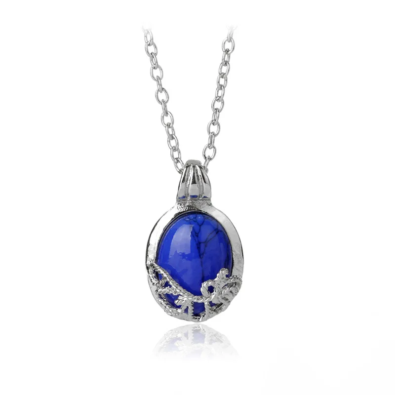 

Film Television Series Vampire Diaries Catherine Natural Stone Necklace wholesale, Blue