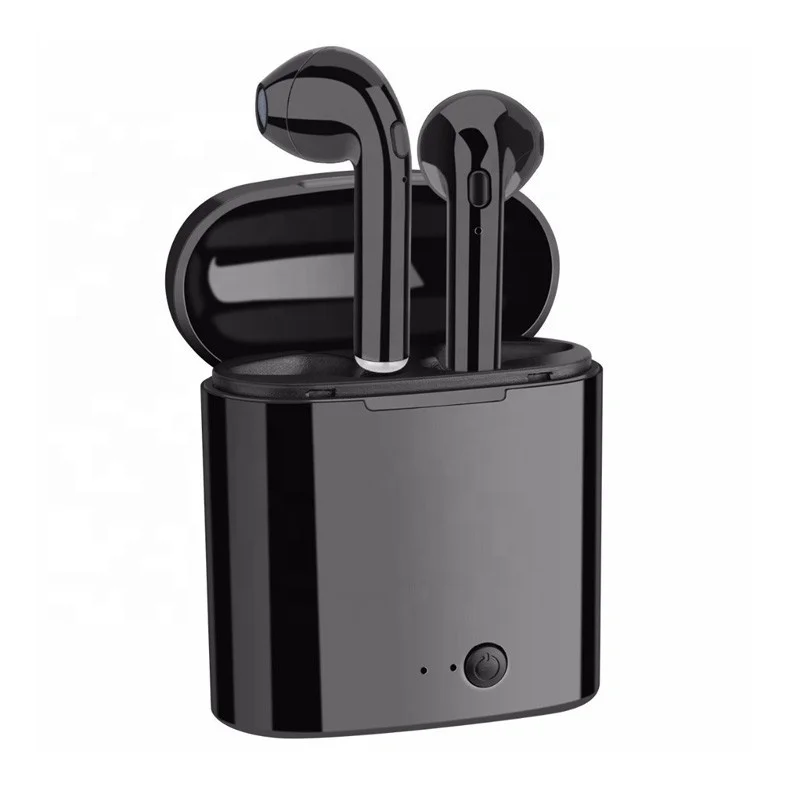 Lonvel Wholesale Mini Sports Earphone Headphones Wireless Headset Earbuds i7s V5.0 Stereo Blue tooth Headset