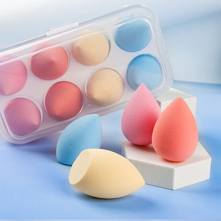 

Soft waterdrop latex free cosmetics beauty egg makeup sponge puff make up blender egg sponge