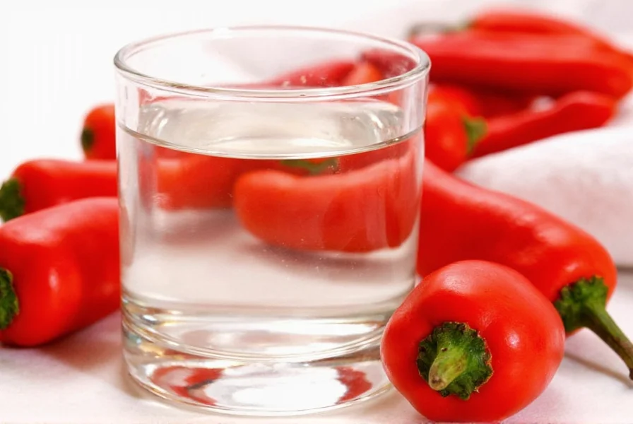cayenne pepper and water