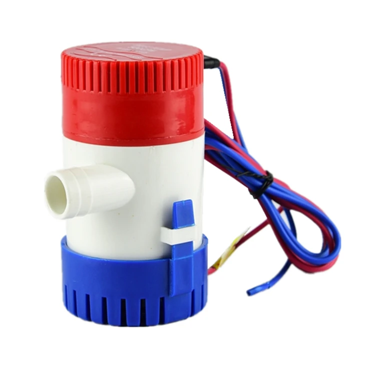 QUIETFLO 350-1100 GPH Marine 12 24 volt DC Non-Automatic Submersible Bilge Pump