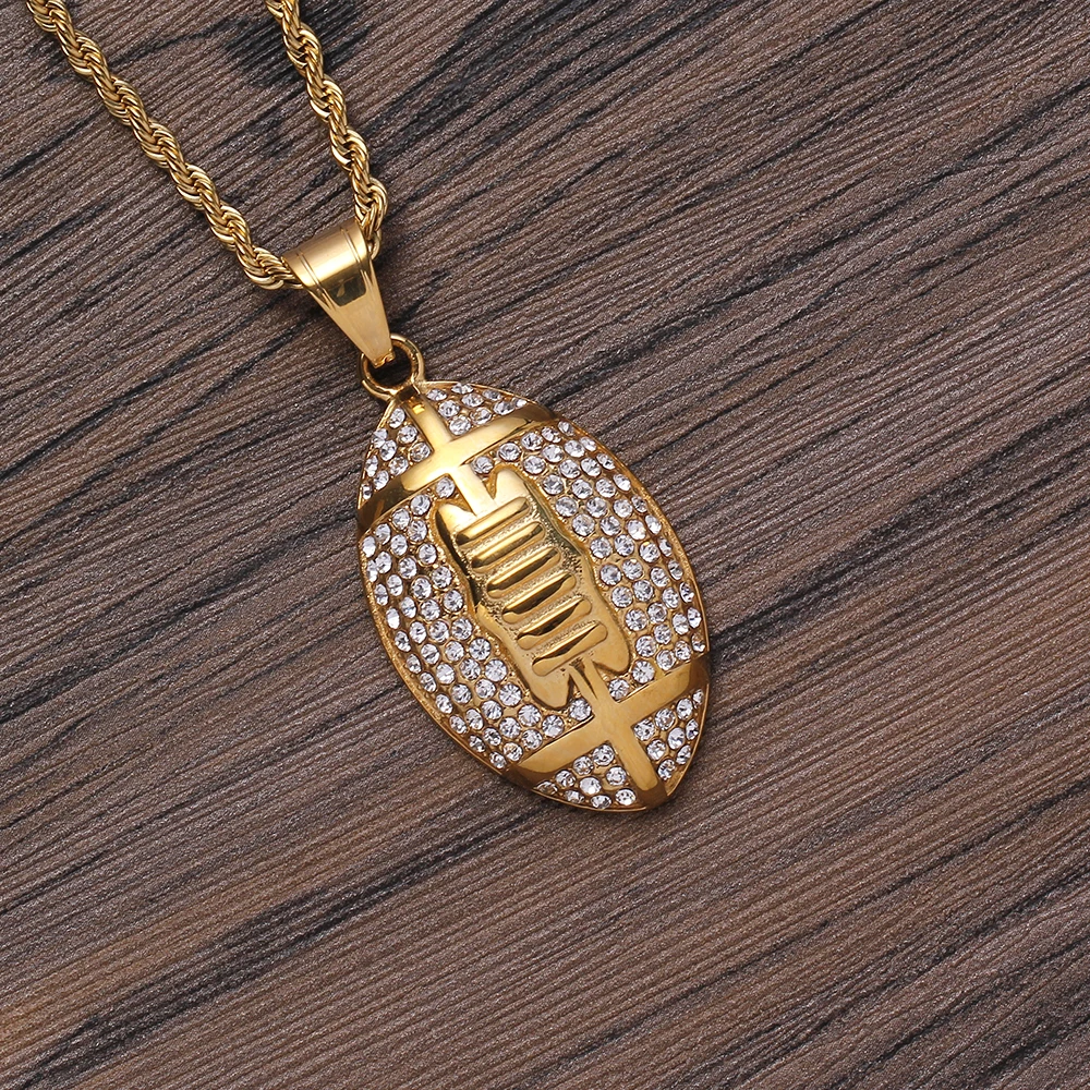 

TUNKALL SN256 Stainless Steel Pendant With Rope Chain Stainless Steel Jewelry