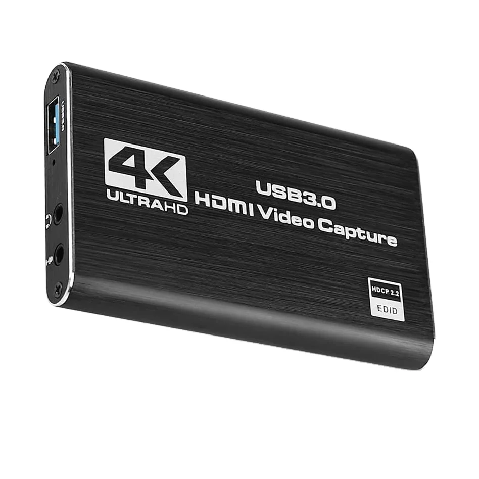 

HDMI a placa de captura de video USB 3.0, Black/silver