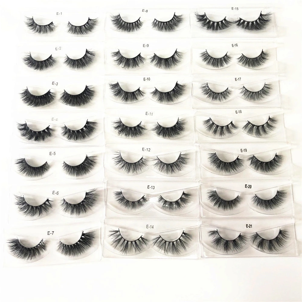 

wholesale private label 3D mink eyelash 16mm 17mm 18mm natural long lashes with custom box short real mink eyelashes 15mm