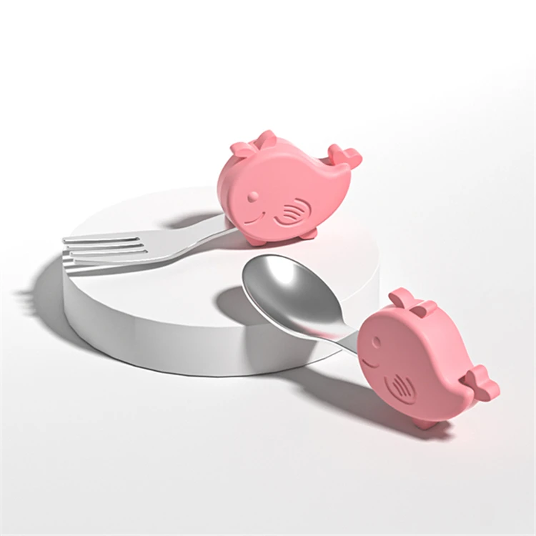

2021 Hot Sale Baby Feeding Bottle With Spoon Baby Tableware Baby Fork