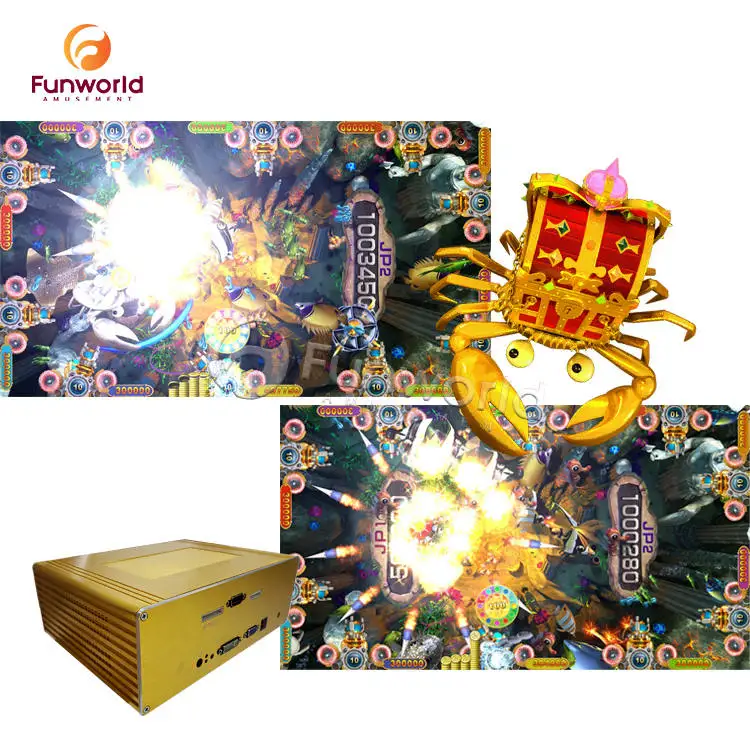 

crab king 2 arcade fish board skill catch fishing game machine fish game, Picture,customized
