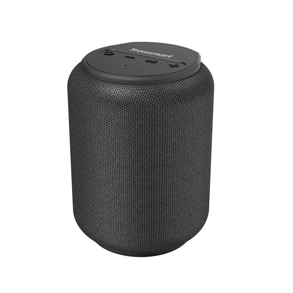 

Tronsmart Element T6 Mini Wireless Speaker with Voice Assistant 360-Degree Surround Deep Bass IPX6 Waterproof Wholesale Best, Black