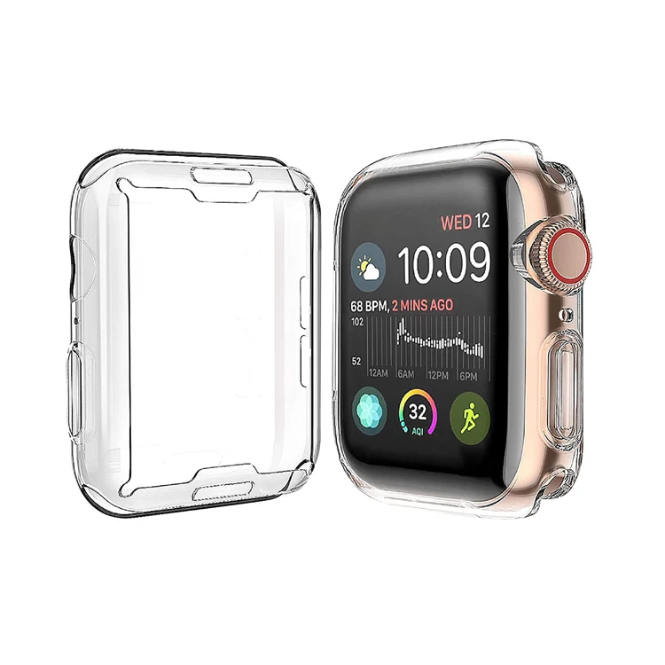 

For Apple Watch Series 6 Case,XINGE New Hd Clear Overall Tpu Protective Case Cover For Apple Watch Serial 7 6 SE 5 4 Coque