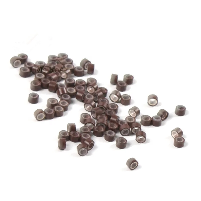 

Wholesale Silicone Micro Rings 5.0*3.0*3.0MM 1000Pcs/Bottle Hair Beads For Dreadlocks Hair Extension Accessories
