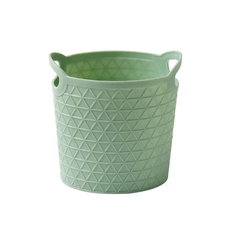 

1MI  Office household tabletop pp plastic storage basket with handle