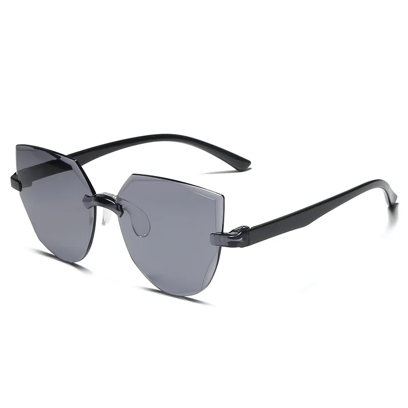 

Wholesale Fashion Multi Color Frame Candy Color Cateye Plastic Sun Glasses, Picture