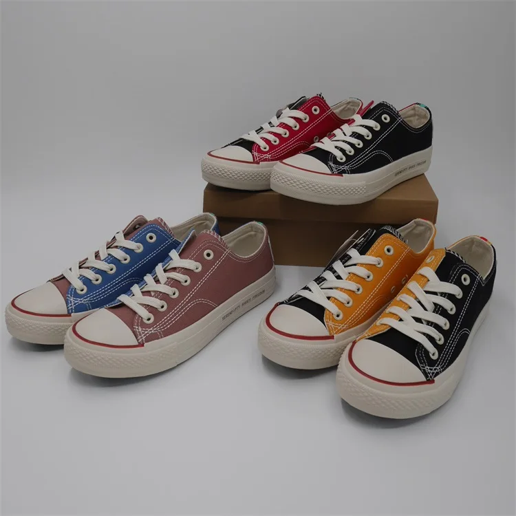 

M3361 Hot selling fashion canvas cheap casual shoes sneakers white fujian