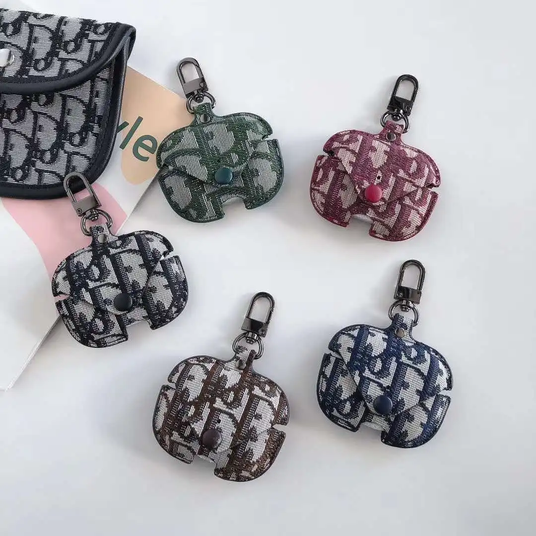 

High Quality Luxury Brand Headphone Cover For Apple Airpods 2 3Pro, Multicolor