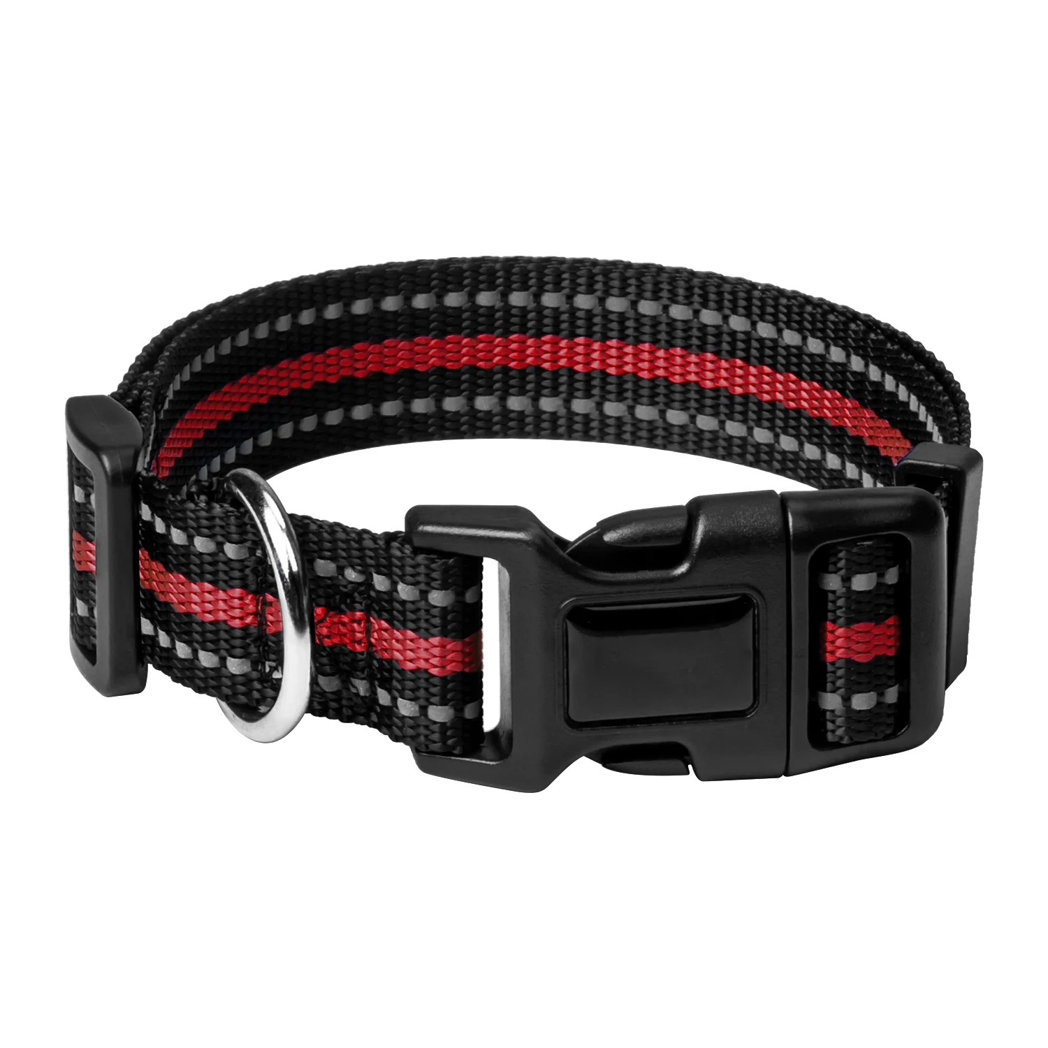 

Adjustable Nylon Custom Logo Customer Dog Collar