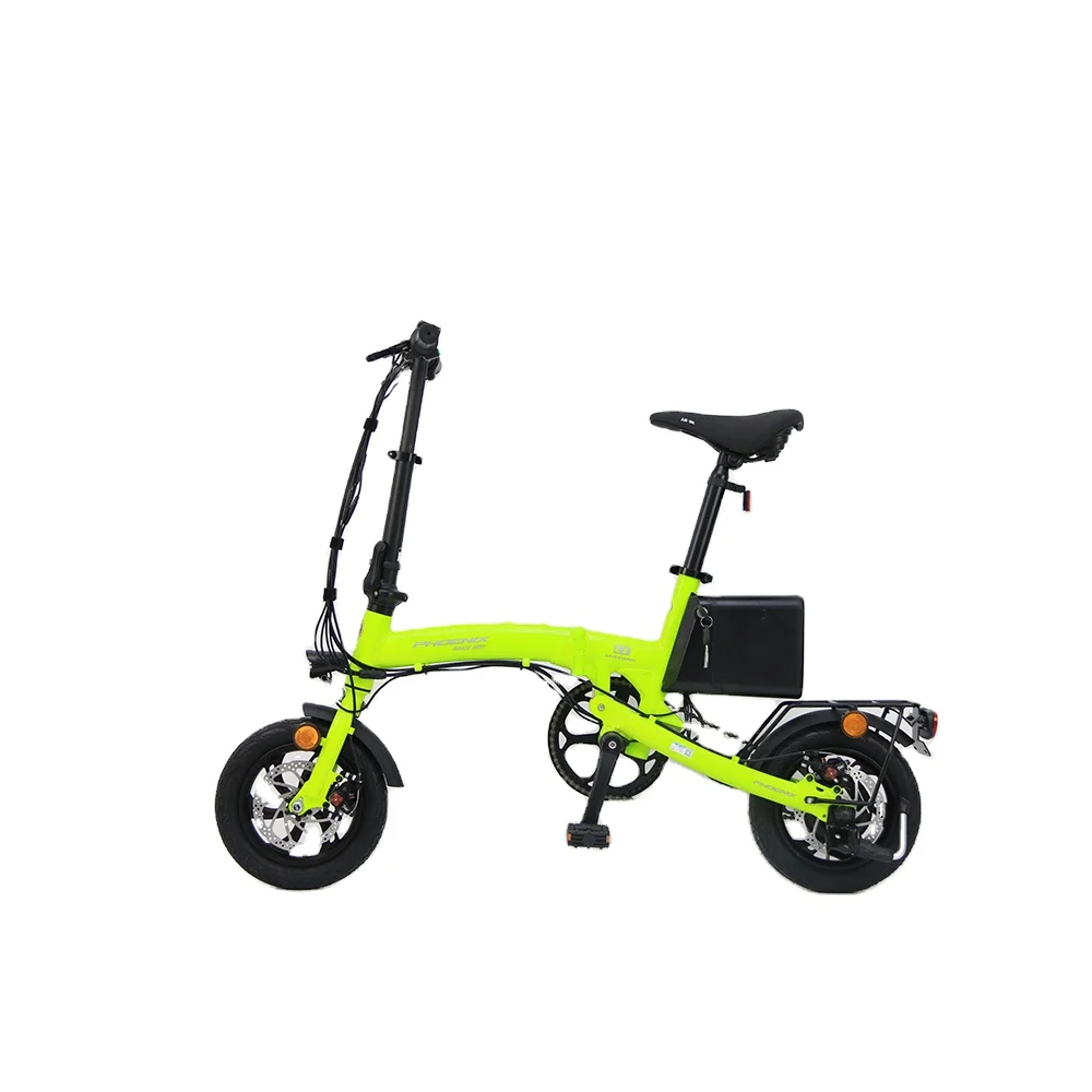 

PHOENIX Electric Bicycle15.6AH Lithium tram Aluminum Lithium battery36V 250W LED Display Foldable Frame Brushless Back motor