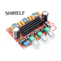 

SHINELF 2.1 amplifier board module 5200 tda7294 mosfet power class d tpa3116d2 5.1 bluetooth audio 2.1 amplifier board PCB