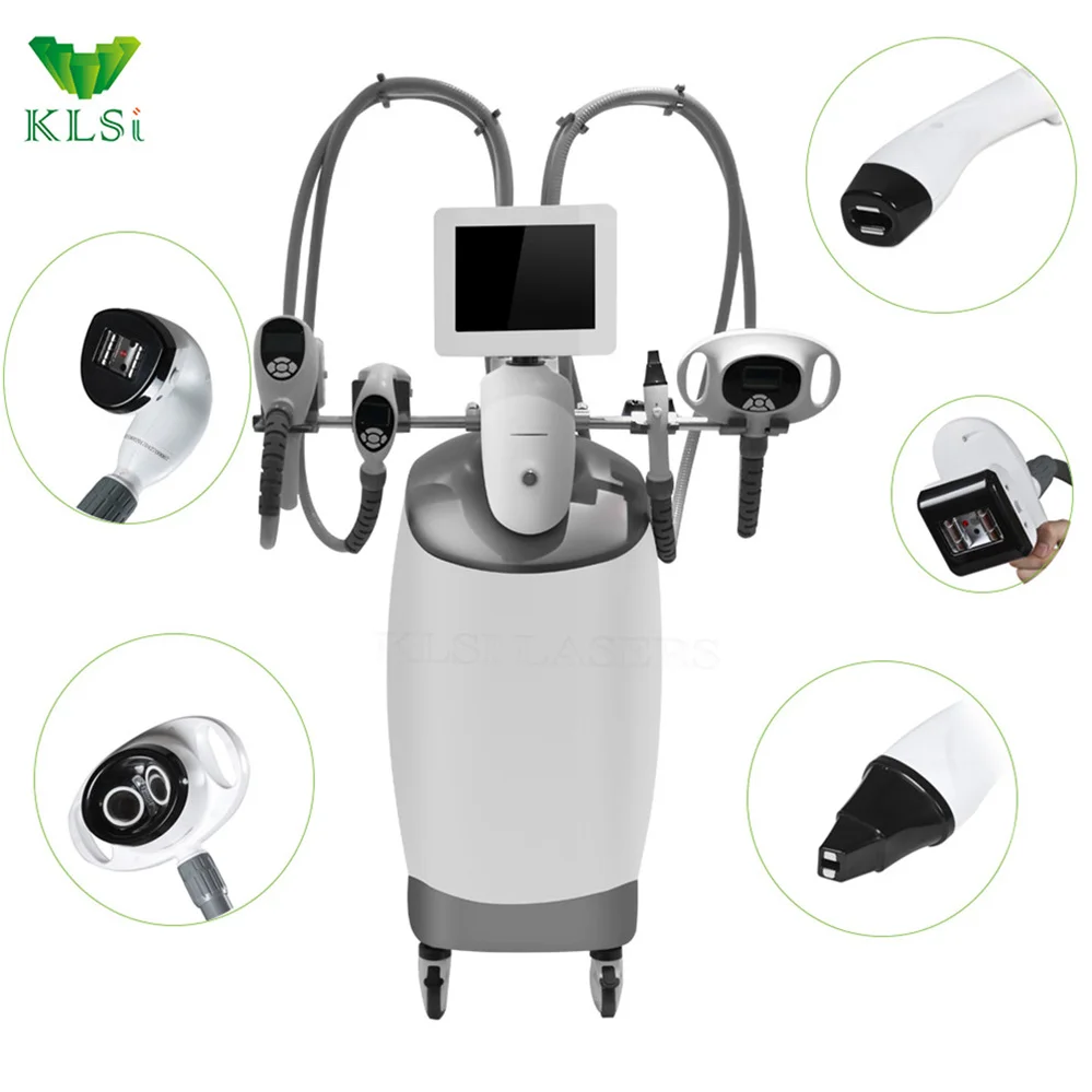 

Professional powerful vacuum rf roller cavitation system multifunctional body shape klsi C8+
