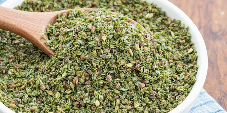 Dried Thyme Bottle on Shelf