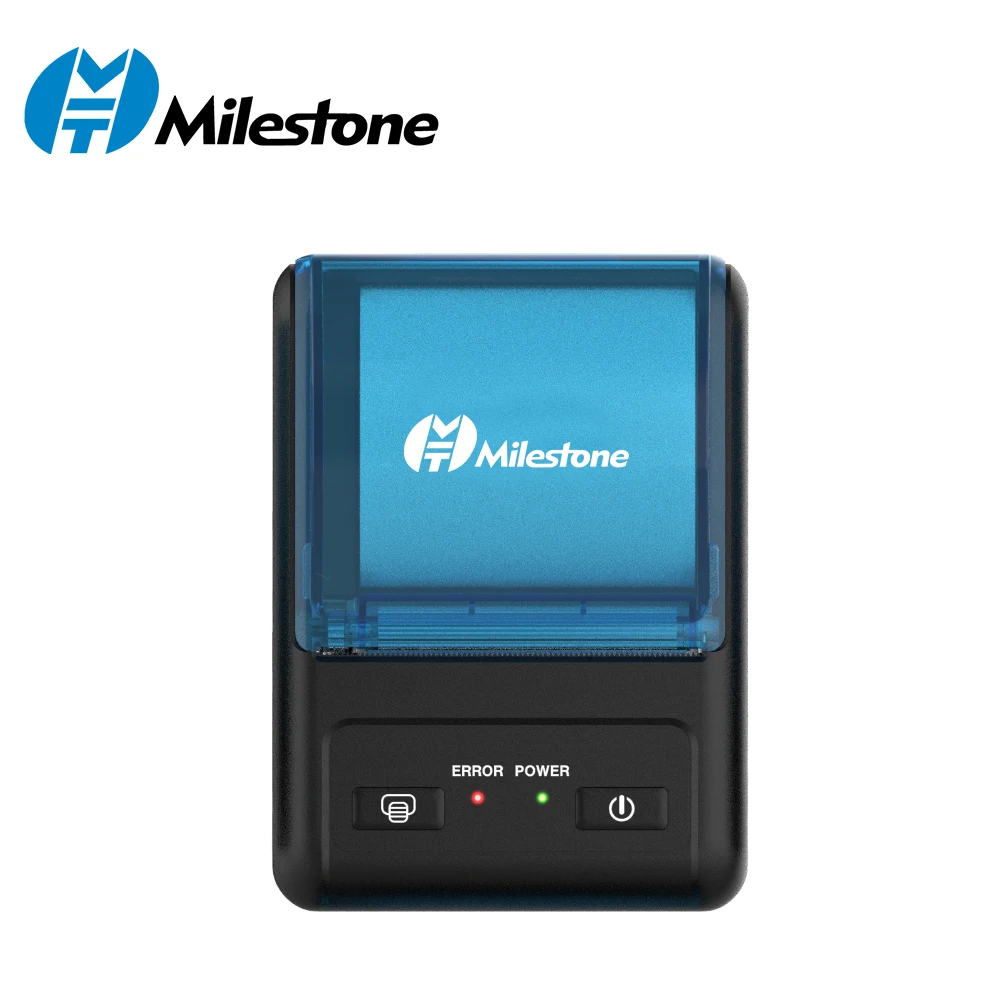 

2021 Milestone New launched wireless blue tooth thermal receipt printer