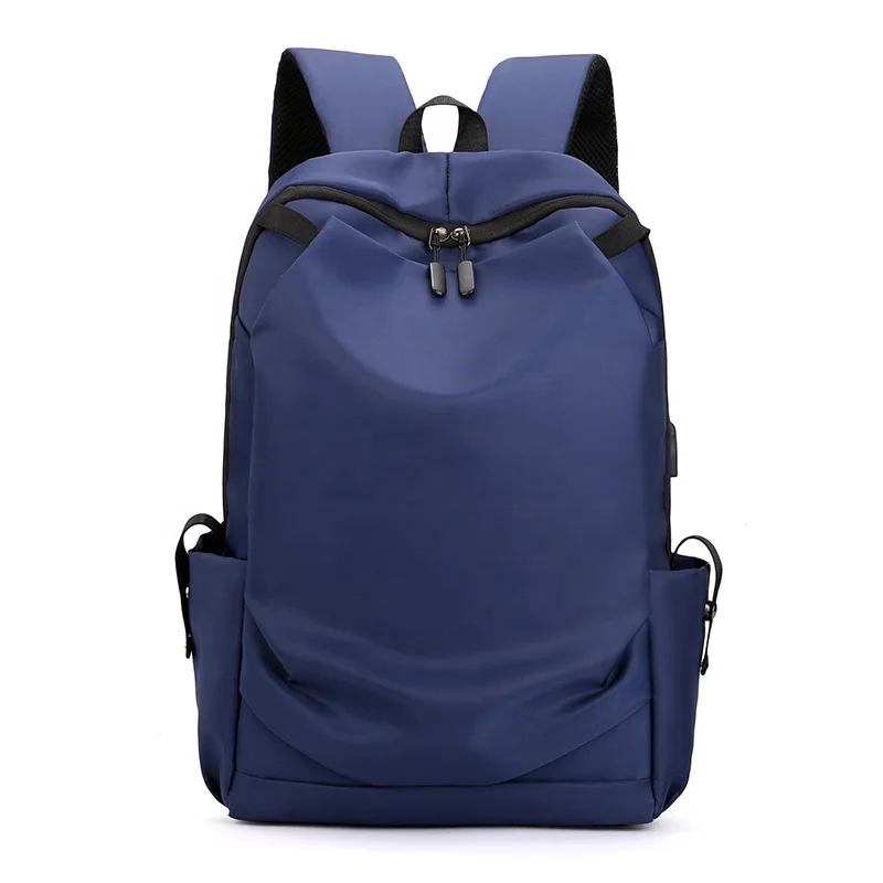 

High school laptop travel waterproof backpack with usb port, Gray,blue,black