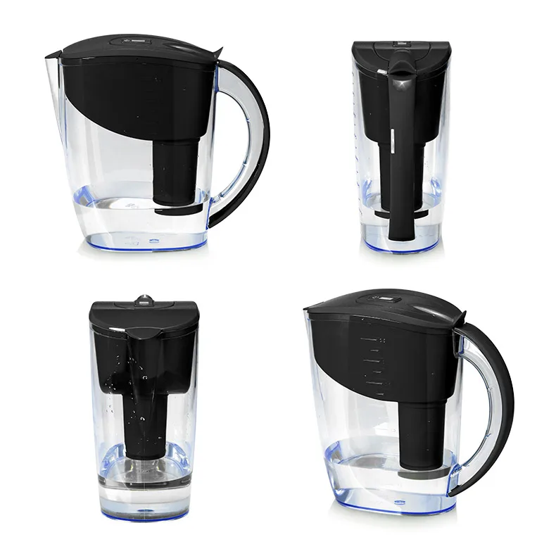 
Pure Alkaline Water Purifier Pitcher Jug with Carbon Filter & UV Sterilization Low Negative ORP OEM available filtration  (1600088493402)