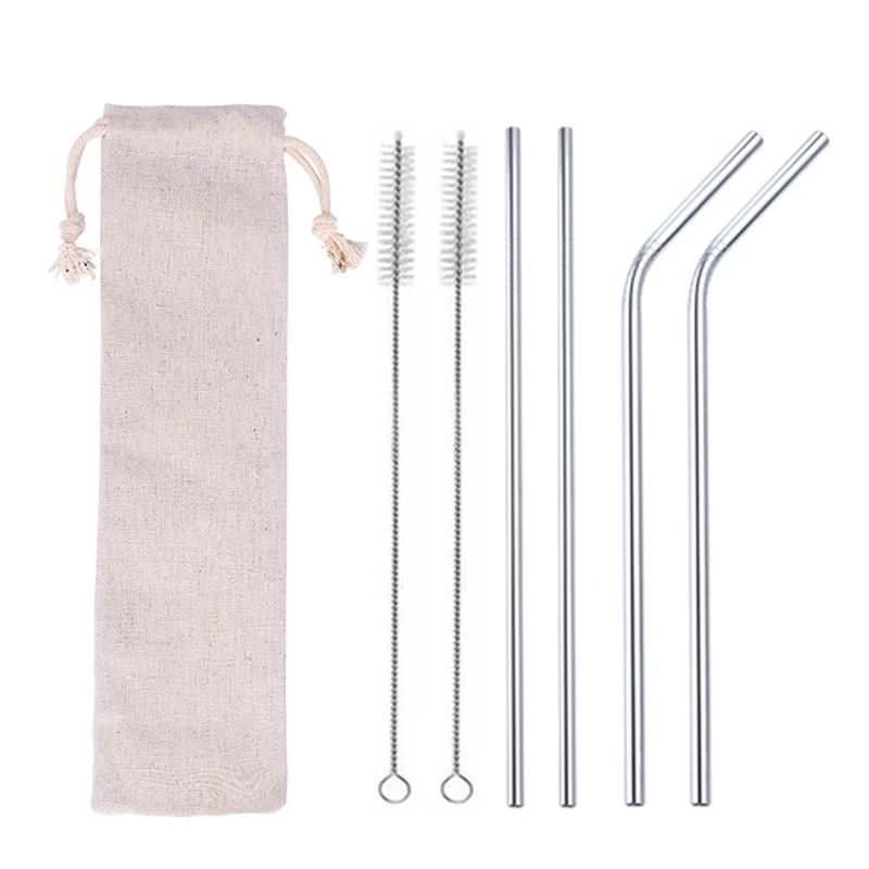 

Reusable Drinking Straw Wholesale Withcustomized logo stainless steel straw