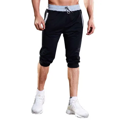 

Men's Gym Casual Workout Comfortable Pants Track Slim Tapered Fit With Pockets Sweatpants, Picture