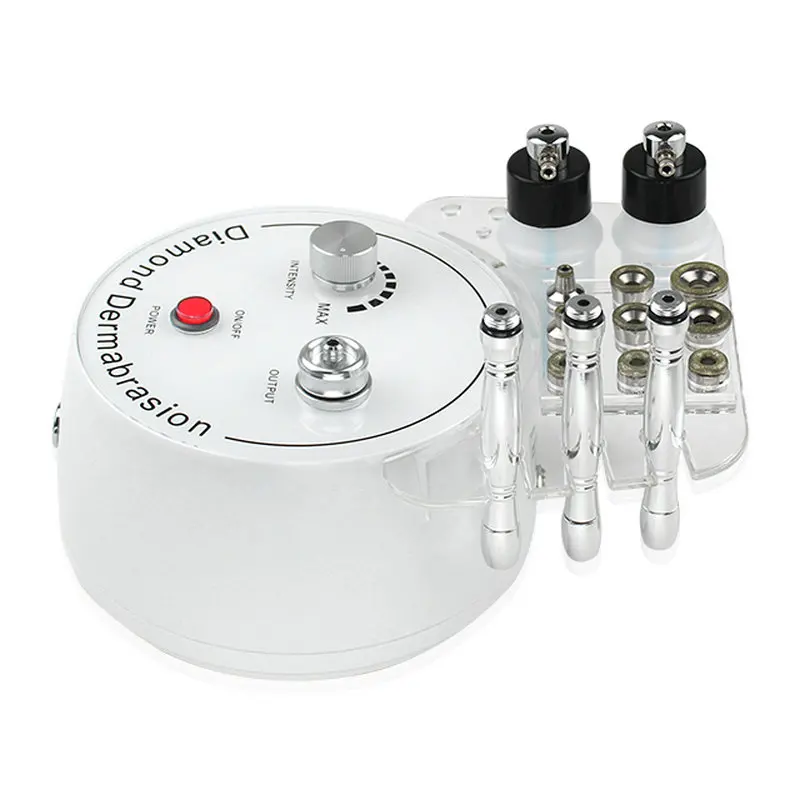 

Multi-functional professional 3 in 1 hydra vacuum suction microdermabrasion multifunction machine, White