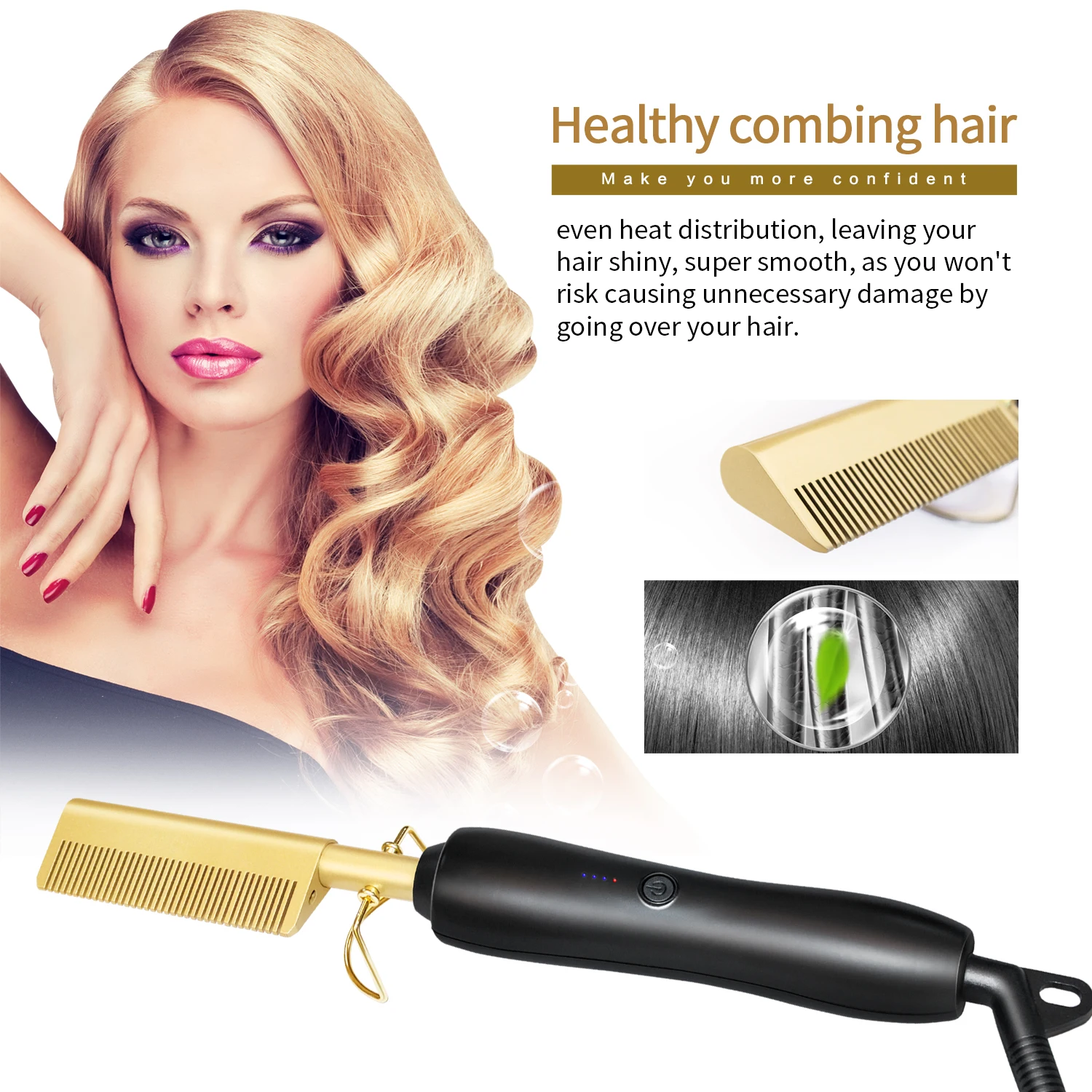 Electric Curling Comb 12