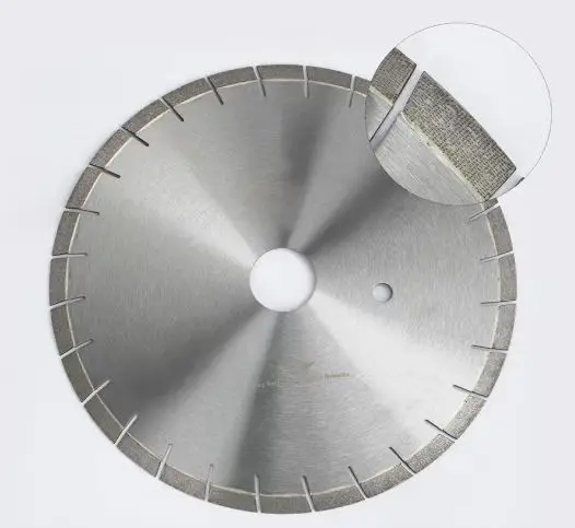 

14 inch Silent Core Arix Granite Blade Pattern Array cutting diamond circular saw