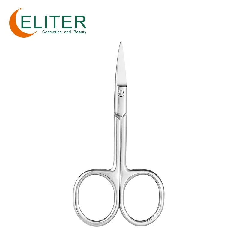 

Amazon Hot Sell In Stock Stainless Steel Cuticle Area Scissors Cuticle Nail Scissor Curved Scissors For Cuticle